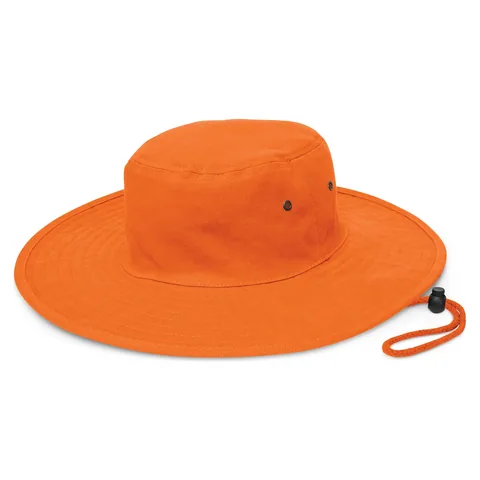Cabana Wide Brim Hat orange