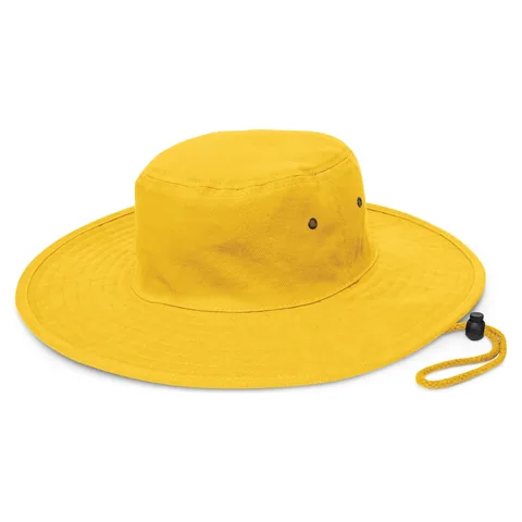 Cabana Wide Brim Hat yellow