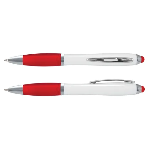 Vistro Stylus Pen - White Barrel red
