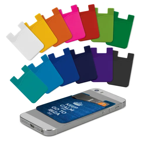 Silicone Phone Wallet - Full Colour