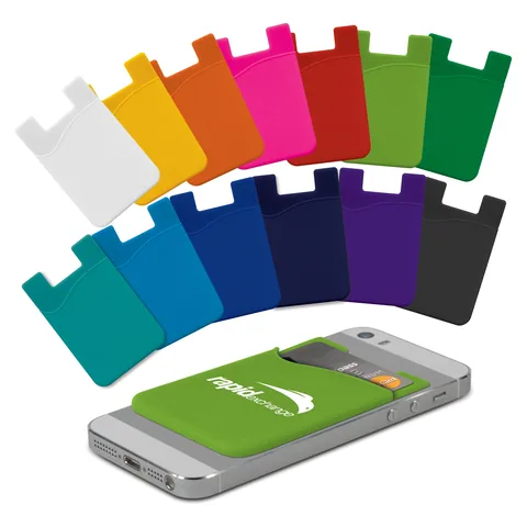 Silicone Phone Wallet - Indent