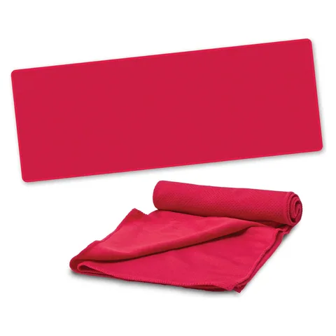 Active Cooling Towel - Pouch red