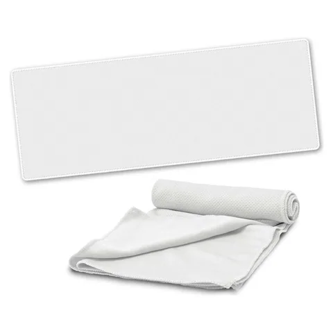 Active Cooling Towel - Pouch in white