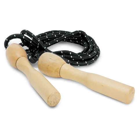 Rally Skipping Rope in black