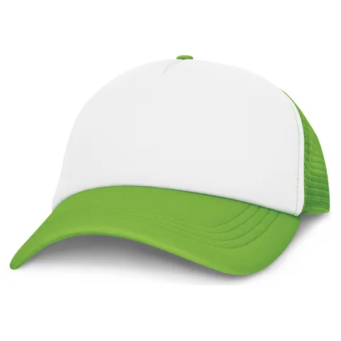 Cruise Mesh Cap - White Front green