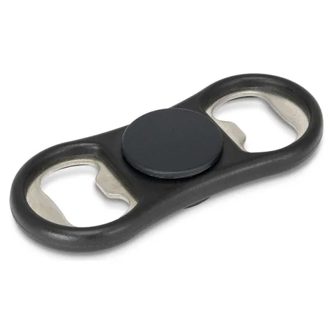 Spinner Bottle Opener in black