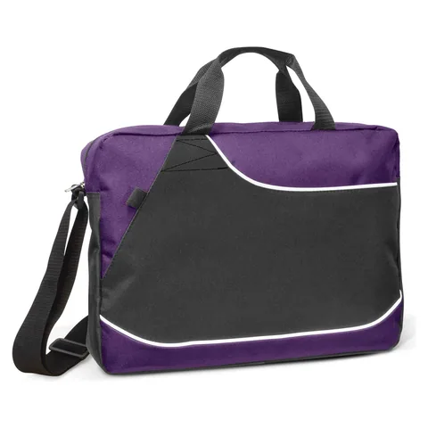 Centrix Conference Satchel purple