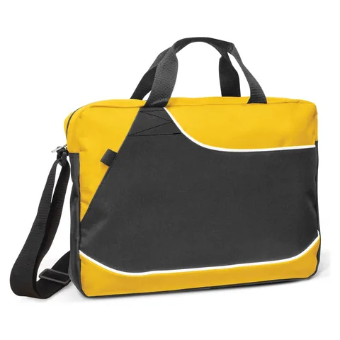 Centrix Conference Satchel in yellow