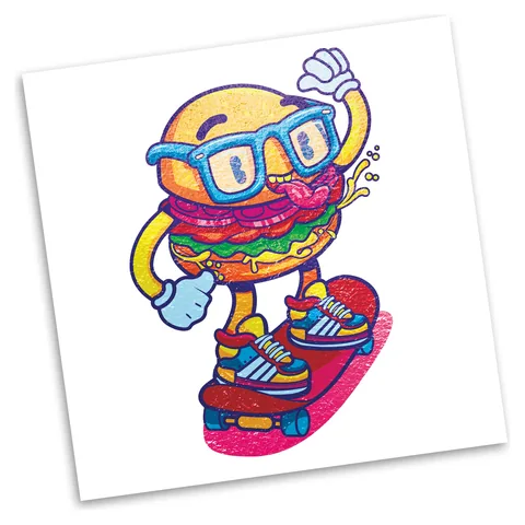 Temporary Tattoo Foil - 51mm x 51mm