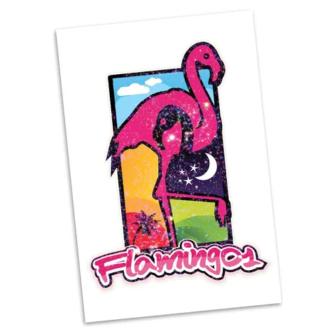 Temporary Tattoo Glitter - 51mm x 76mm