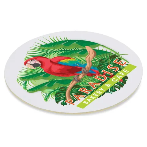 Cardboard Drink Coaster - Round
