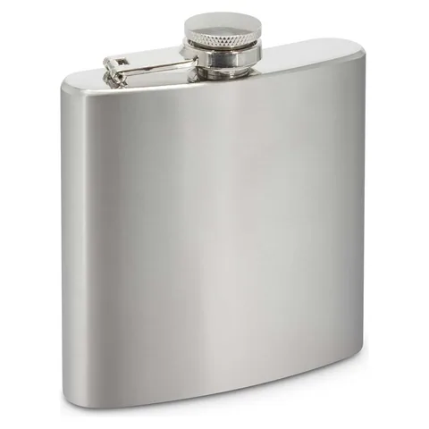 Tennessee Hip Flask in silver