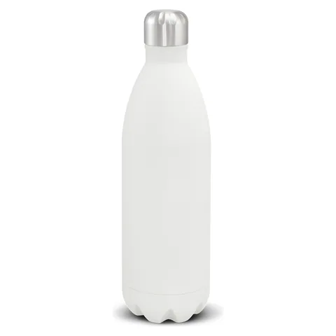 Mirage Vacuum Bottle - One Litre in white