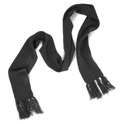 Nebraska Cable Knit Scarf black