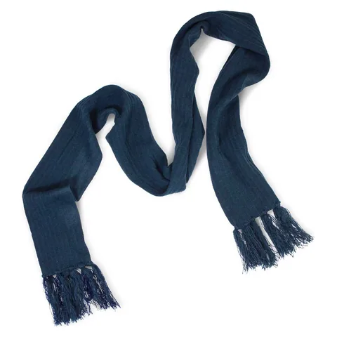 Nebraska Cable Knit Scarf blue