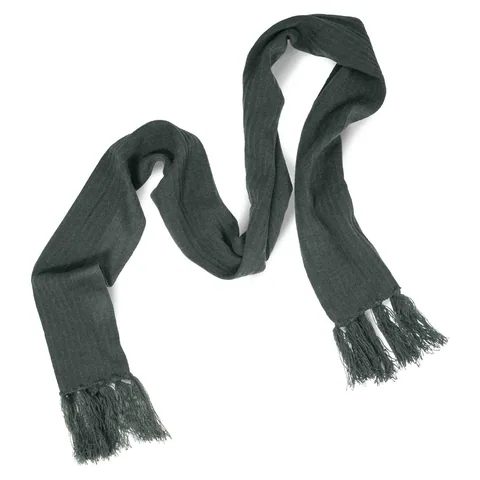 Nebraska Cable Knit Scarf grey