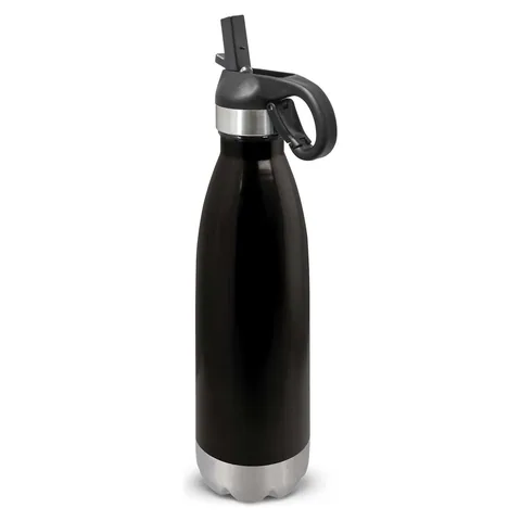 Mirage Steel Bottle - Flip Lid black