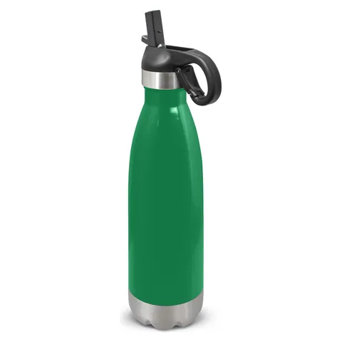 Mirage Steel Bottle - Flip Lid bright green