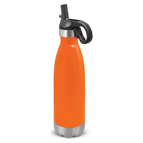 Mirage Steel Bottle - Flip Lid orange