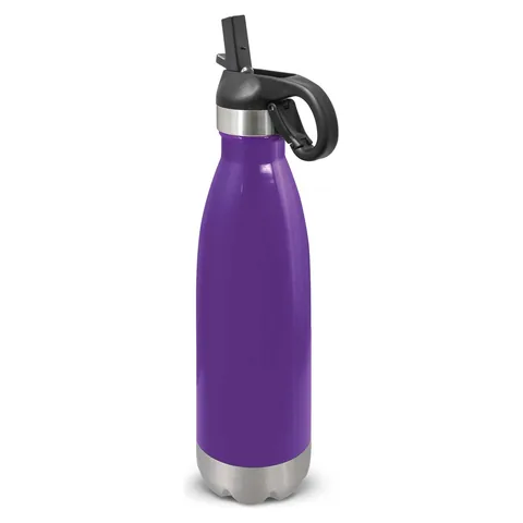 Mirage Steel Bottle - Flip Lid purple