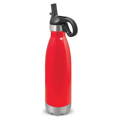 Mirage Steel Bottle - Flip Lid red