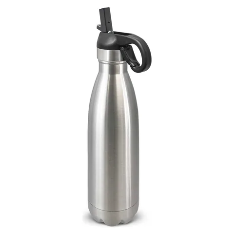 Mirage Steel Bottle - Flip Lid in silver