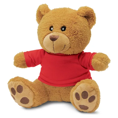 Teddy Bear Plush Toy red