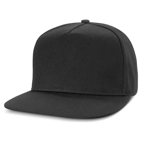 Crusade Flat Peak Cap black