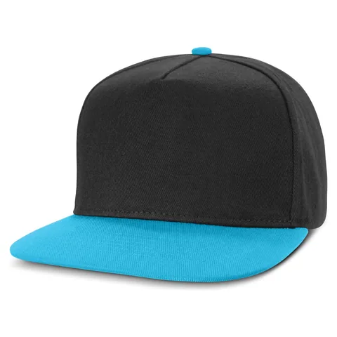 Crusade Flat Peak Cap lblue