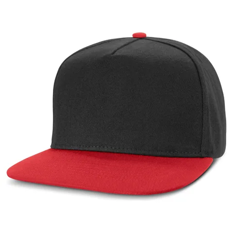 Crusade Flat Peak Cap red