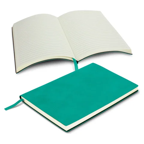 Genoa Soft Cover Notebook teal