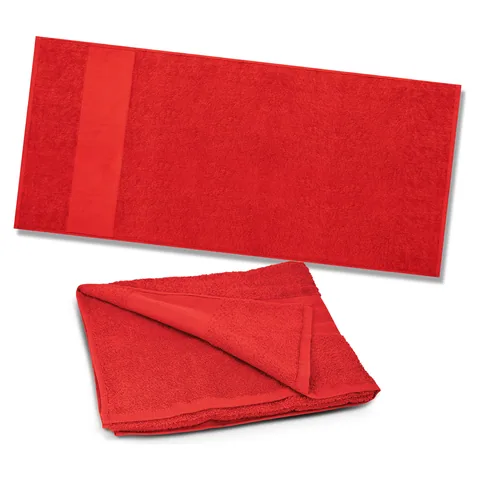 Dune Beach Towel red