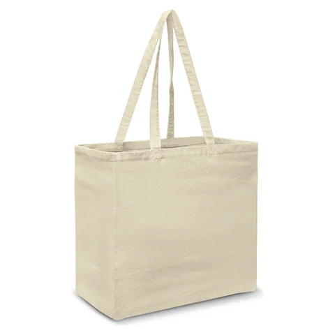 Galleria Cotton Tote Bag in natural