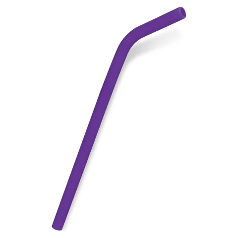 Silicone Straw purple