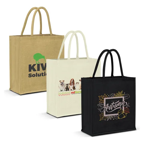 Lanza Jute Tote Bag - Colour Match