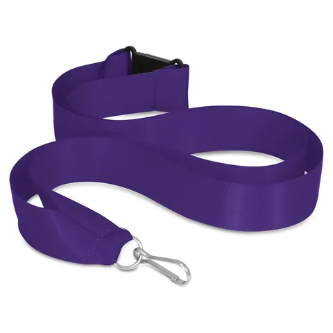 Ribbon Lanyard purple