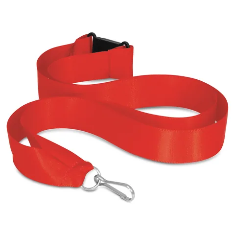 Ribbon Lanyard red