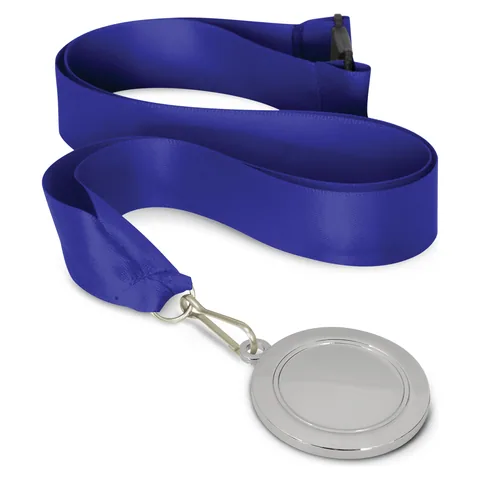 Podium Medal - 50mm blue