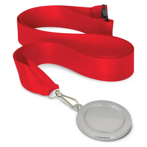 Podium Medal - 50mm red
