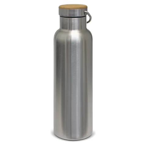 Nomad Deco Vacuum Bottle - Stainless in silver