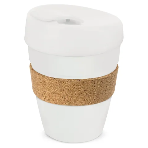 Express Cup Deluxe - Cork Band white