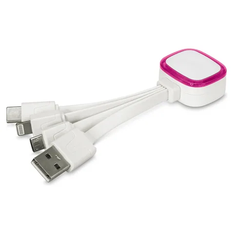 Zodiac Charging Cable pink