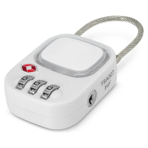 Zodiac TSA Lock in clear