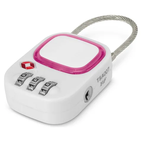 Zodiac TSA Lock pink