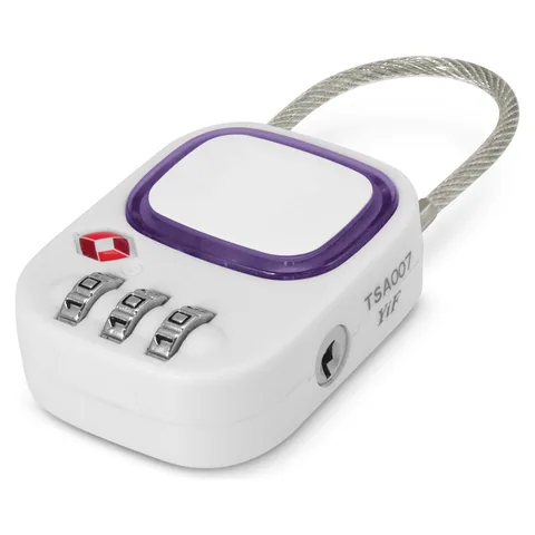 Zodiac TSA Lock purple