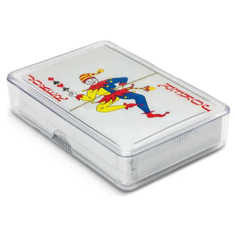Saloon Playing Cards in white