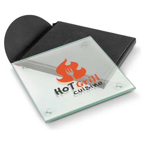 Venice Single Glass Coaster - Square