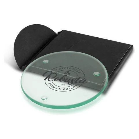 Venice Single Glass Coaster - Round