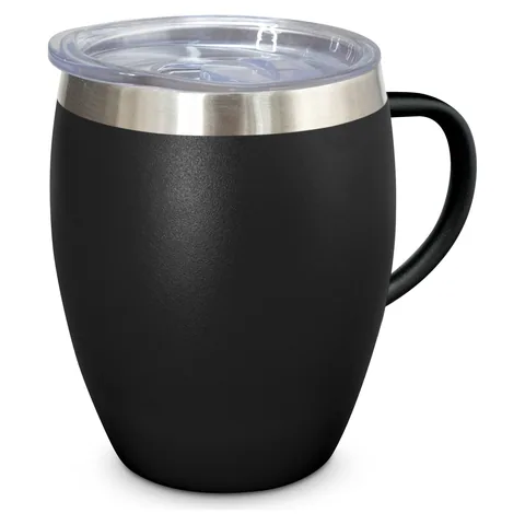 Verona Vacuum Cup with Handle in black
