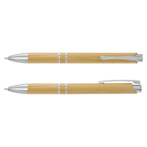 Panama Bamboo Pen in silver